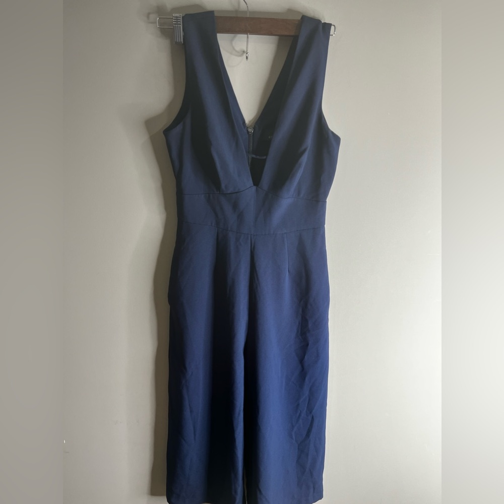 Adalyn Rae jump suit wide cropped legs XS